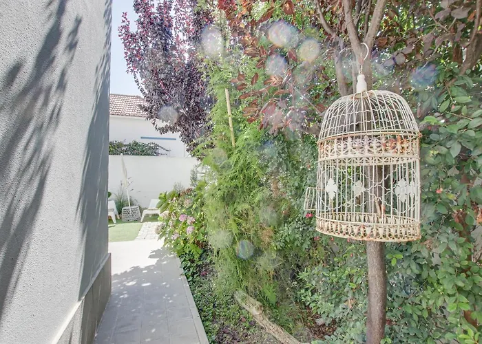 White And Light House